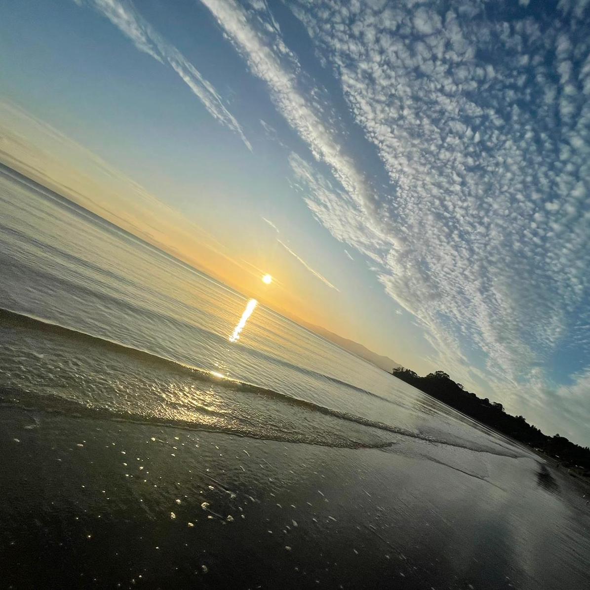 Vida plena: assistir ao nascer do sol.