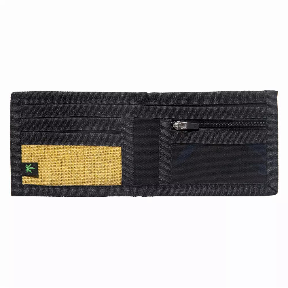 BakedBrain Low Yellow Hemp Hemp Wallet
