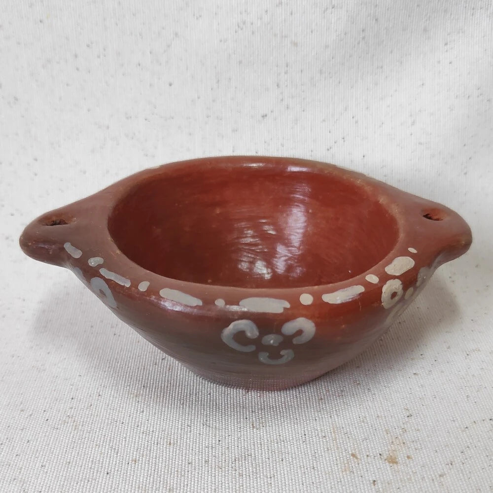 Cumbuquinha de cerâmica indígena Terena Bruaca