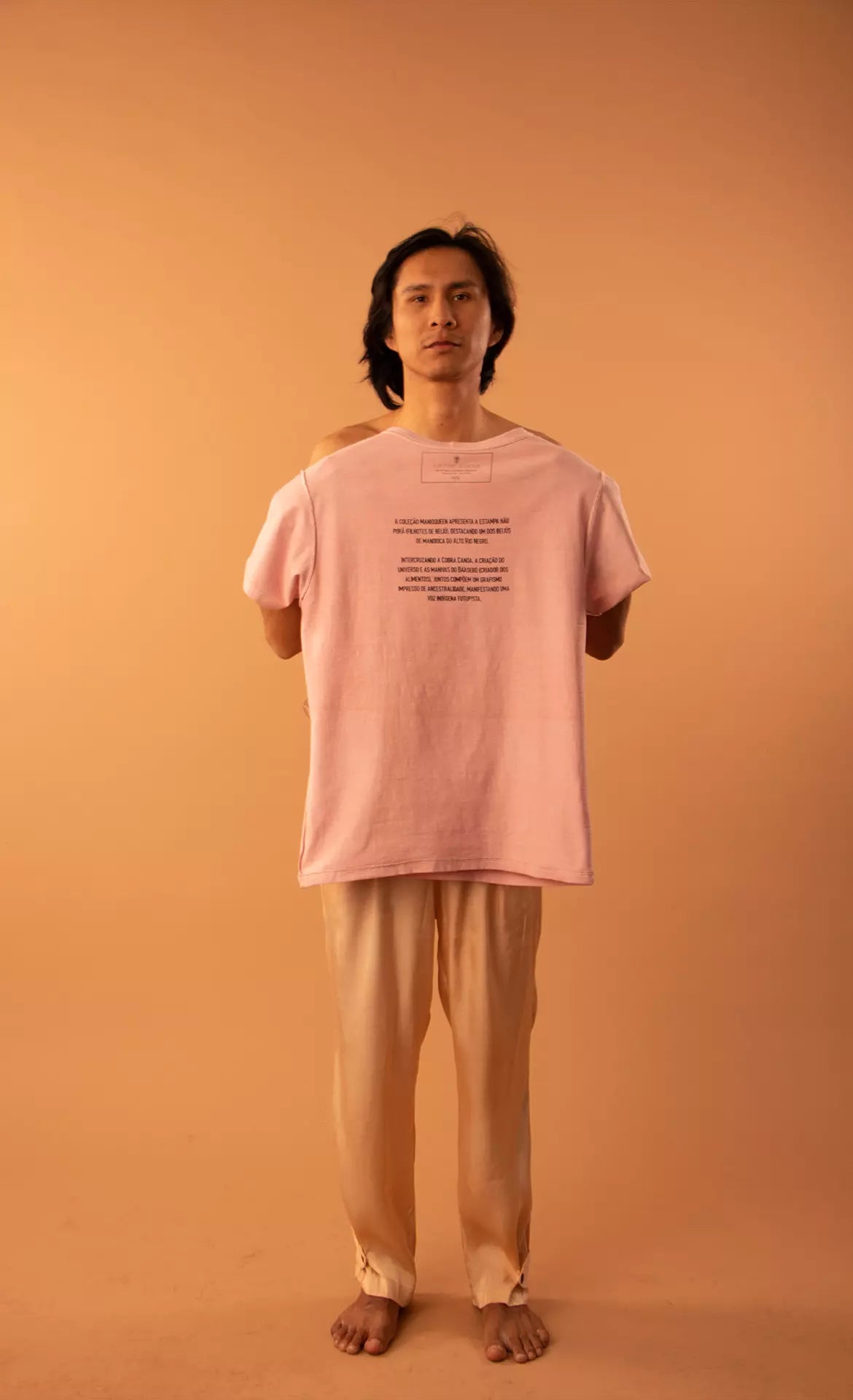 Camiseta Slim Filhotes de Beijú - Vertical por Sioduhi Studio - PP a GG