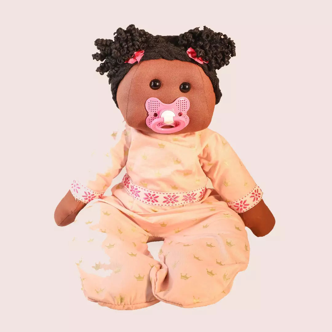 Skin Color Baby Doll 100% Cotton and Silicone Fiber