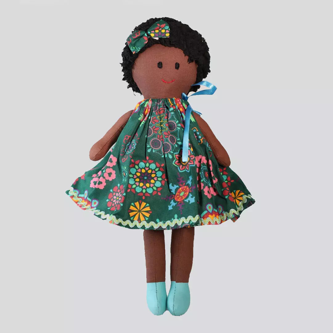 Belinha Skin Color Doll 100% Cotton and Silicone Fiber