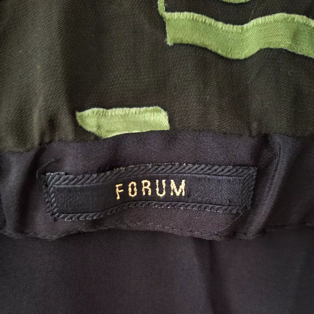Thrift Store: Forum Ornella Vintage Silk Devoré Dress - M