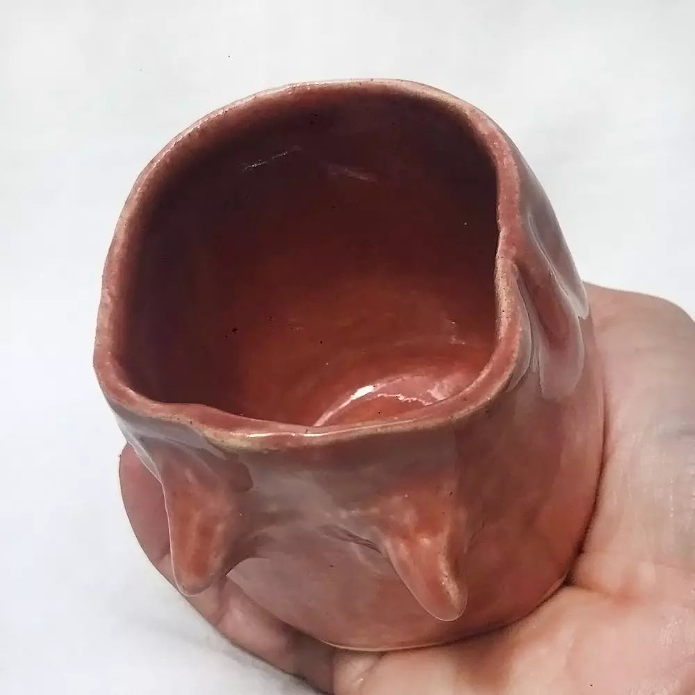 Caneca Artesanal de Cerâmica Alfazema - Mamilos da Terra