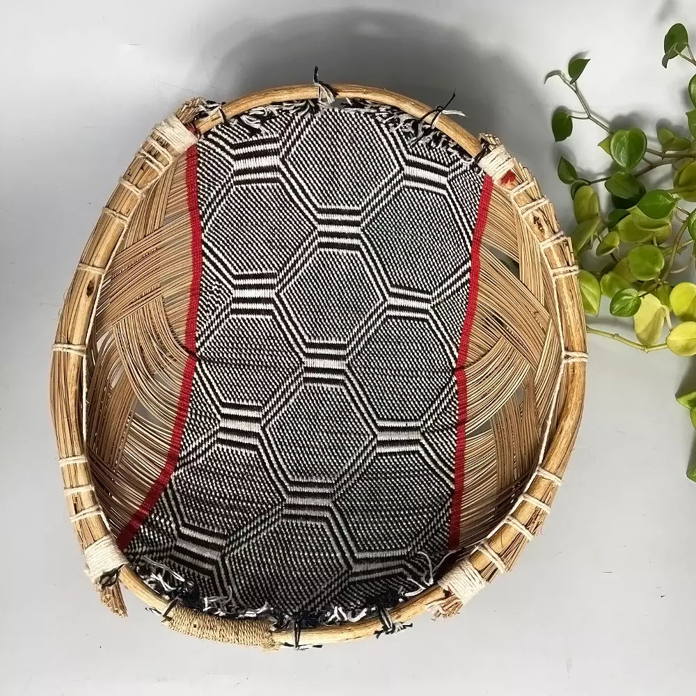 Yawalapiti Aho Express Basket - Buriti Fiber