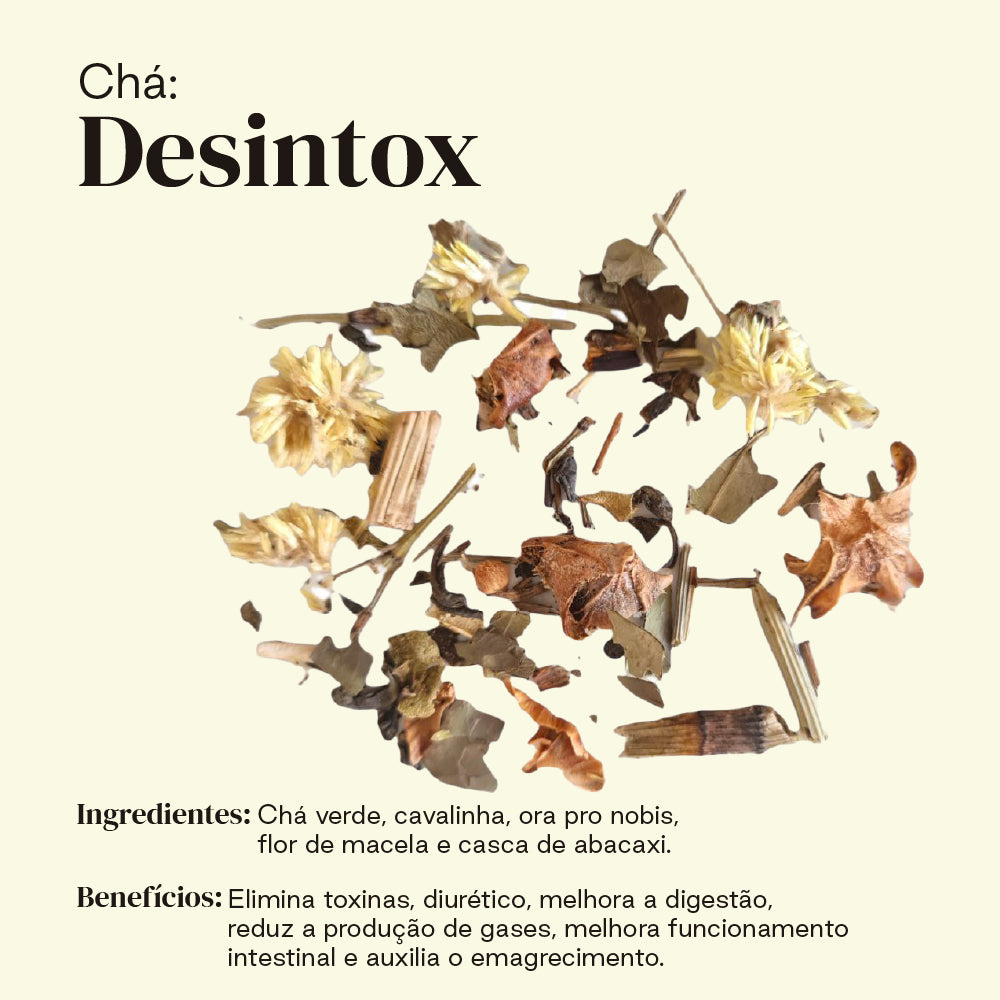 Chá Desintox Ora Pro Nóbis Chagran Natural 50g