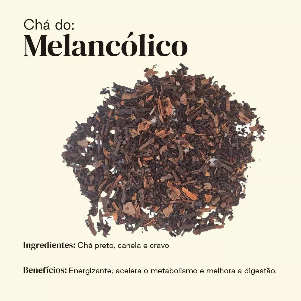 Chá do Melancólico Canela e Cravo Chagran Natural 50g