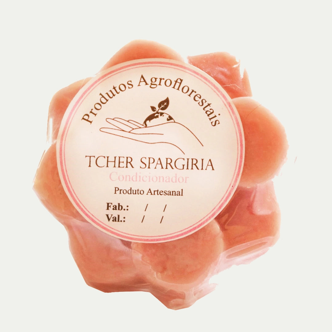Condicionador Sólido Natural Tcher Spargiria - Óleos Essenciais 50g