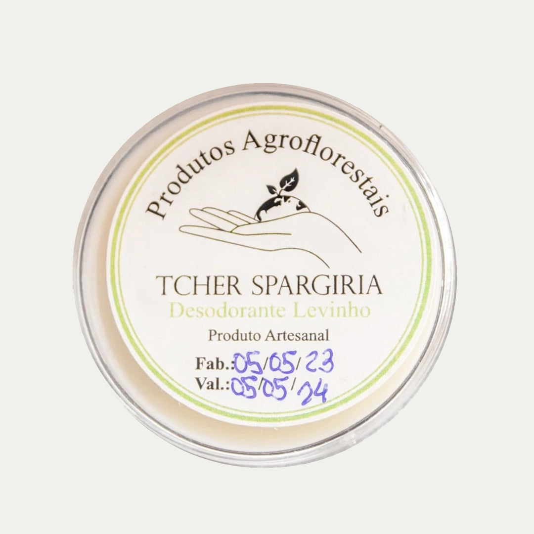 Tcher Spargiria Natural Cream Deodorant - Mint 25g
