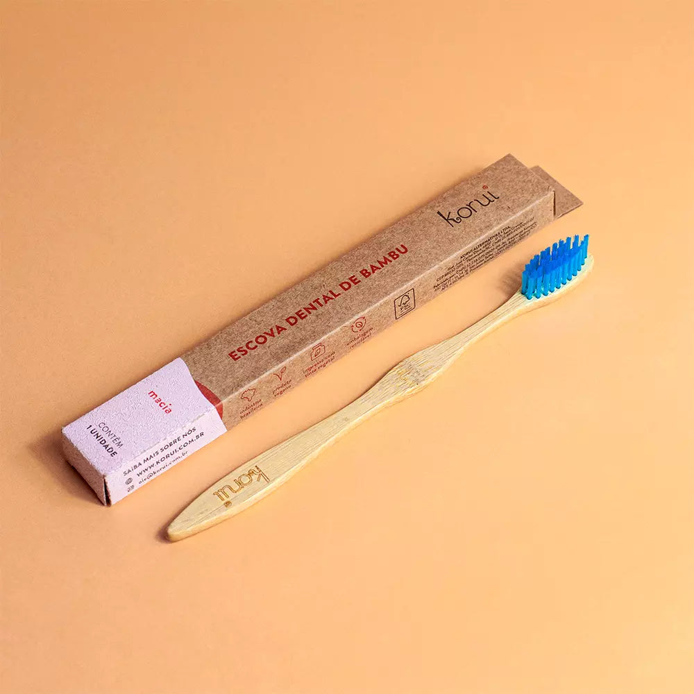 Handmade and Natural Korui Bamboo Toothbrush