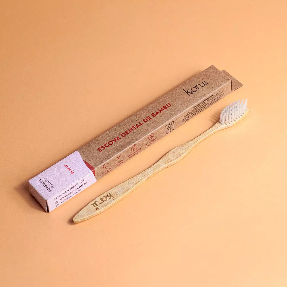 Handmade and Natural Korui Bamboo Toothbrush