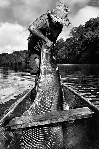 Fotografia: Pescador da Comunidade São Francisco 01 por Araquém Alcântara