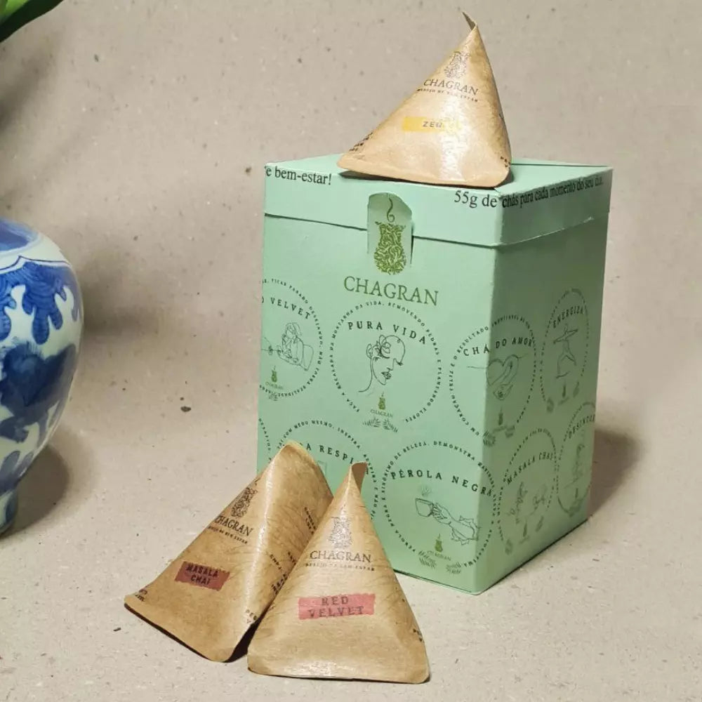 Kit Miniaturas de Chá Chagran Natural 50g