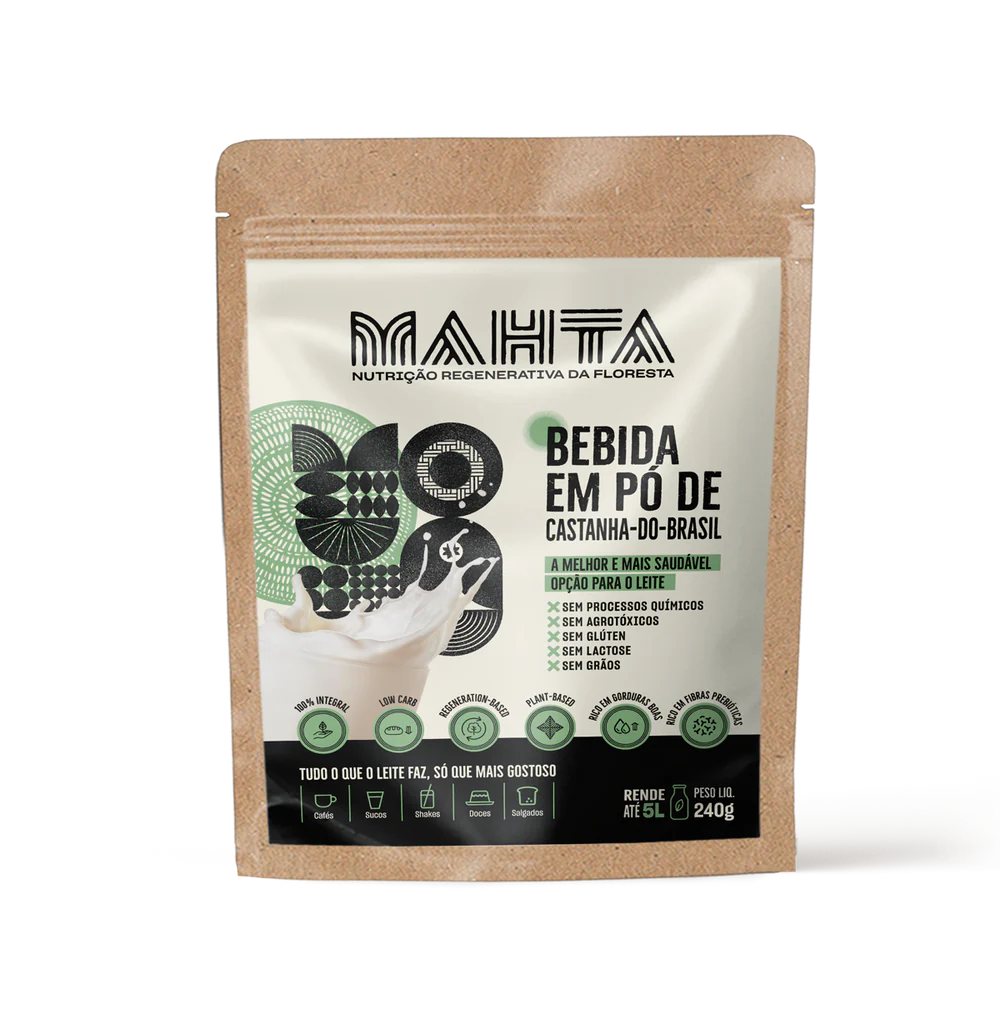 Mahta Natural Brazil Nut Vegetable Milk Powder 240g