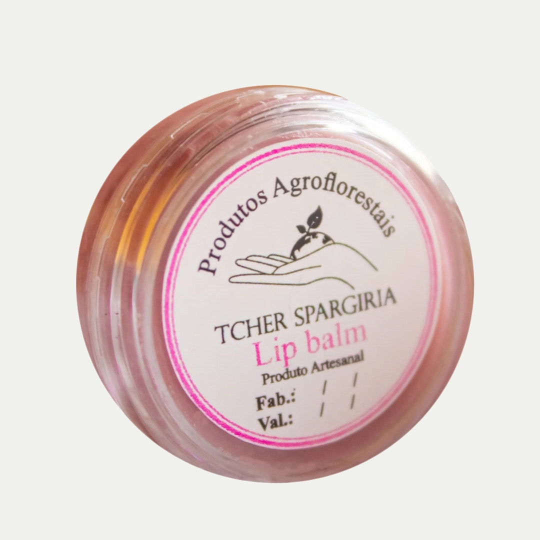 Tcher Spargiria Natural Moisturizing and Healing Lip Balm - Essential Oils 9g