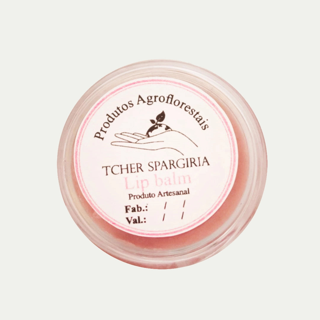 Tcher Spargiria Natural Moisturizing and Healing Lip Balm - Essential Oils 9g
