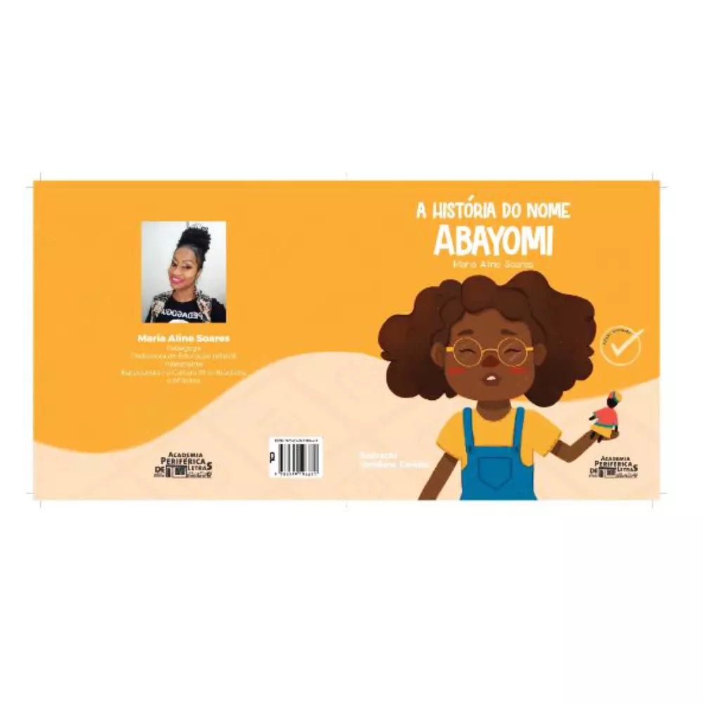 Livro: A História do Nome Abayomi por Maria Aline Soares Corujinha Brinquedos