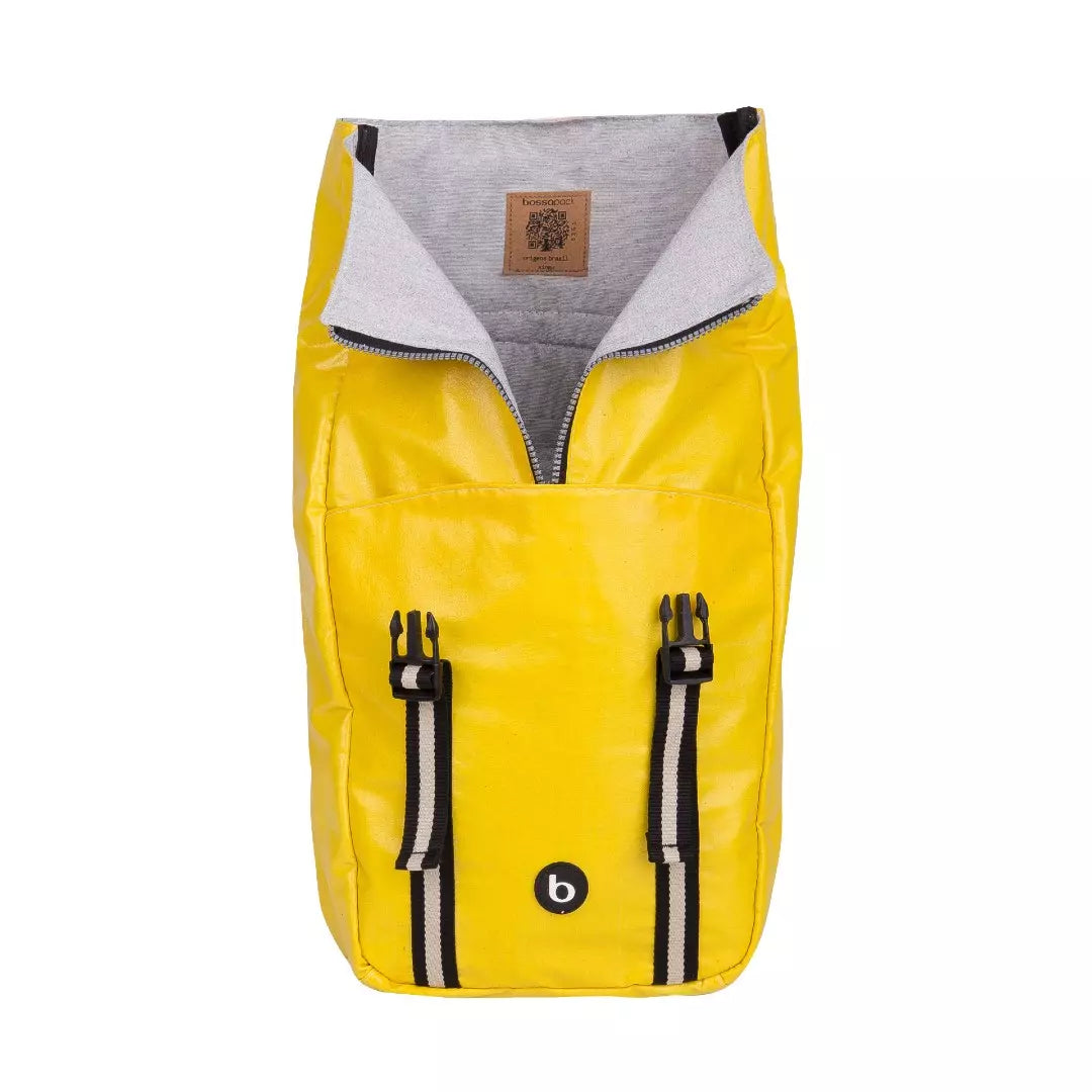 Ipá Tia Yellow Bossapack Ecological and Waterproof Backpack