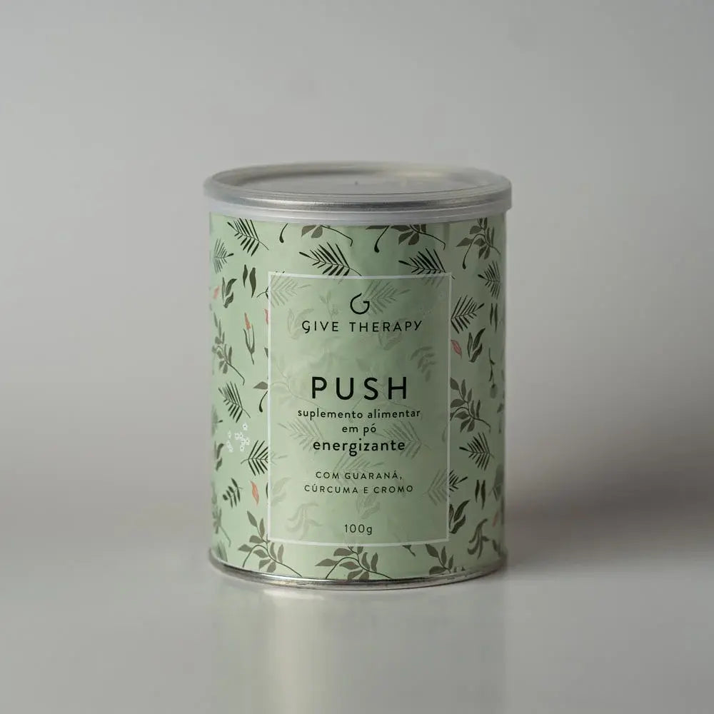 Suplemento Natural Push Give Therapy - Energizante em Pó 100g