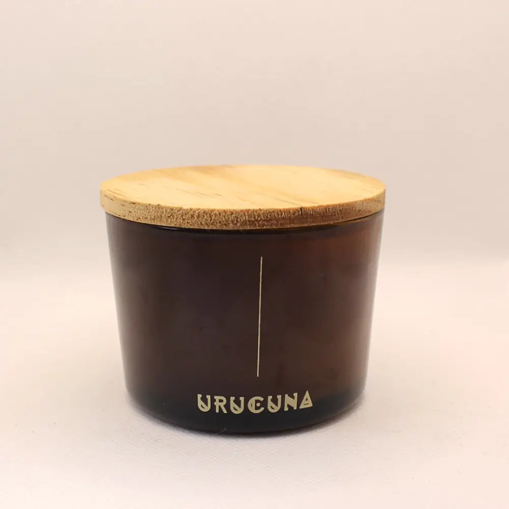 Vela de Massagem Artesanal Natural Urucuna - Cera Vegetal de Coco 100g