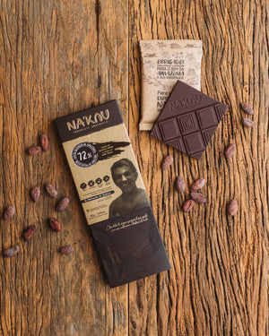 Chocolate Na'kau 72% Cacau Vegano 5g/40g/80g